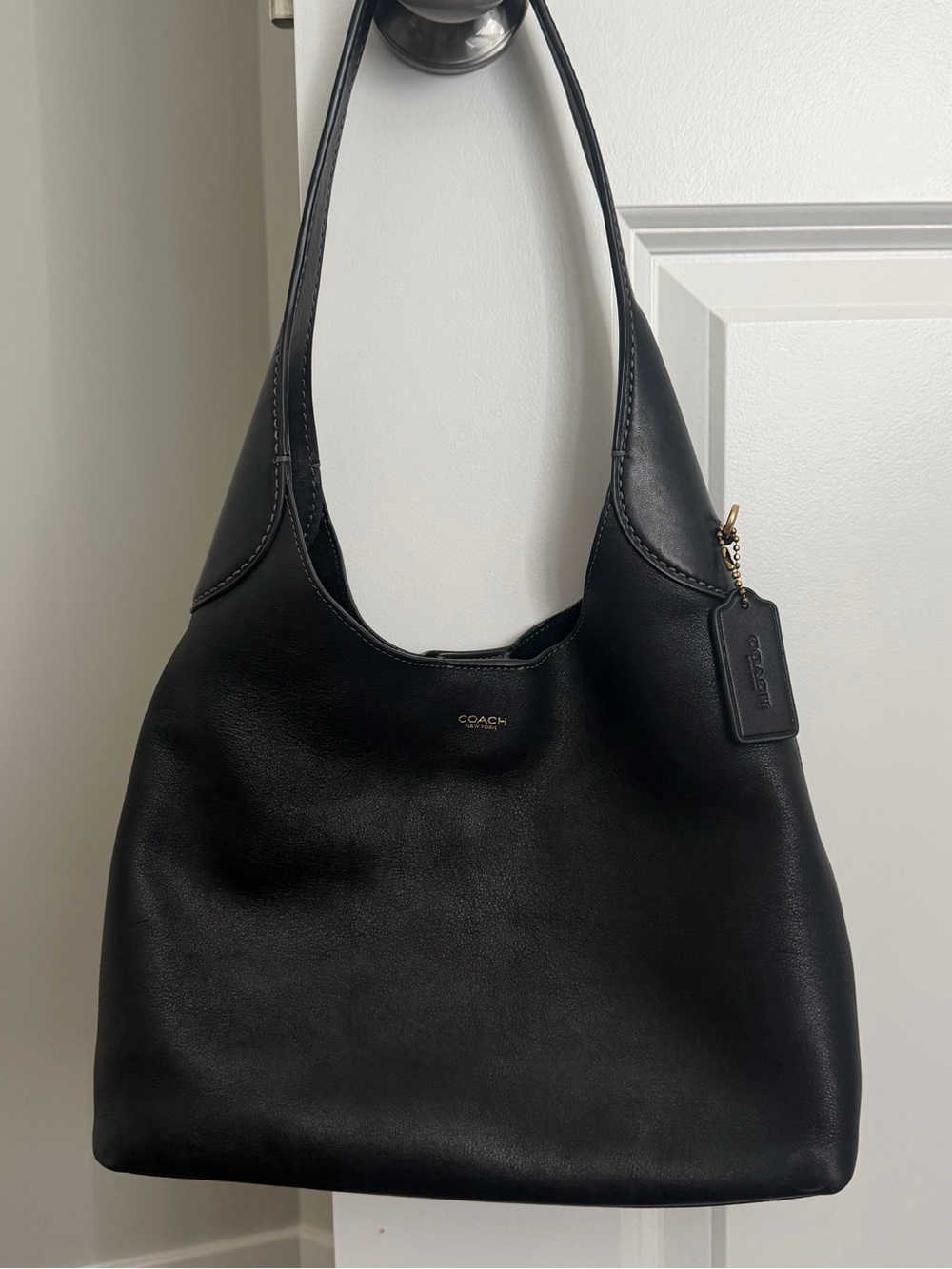 Coach Brooklyn 28 Leather Shoulder Bag